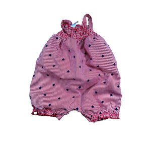 🔥🔥Carter's Red and White Striped Bodysuit